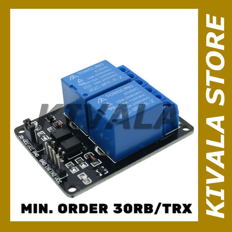 Relay 5v 2 channel modul