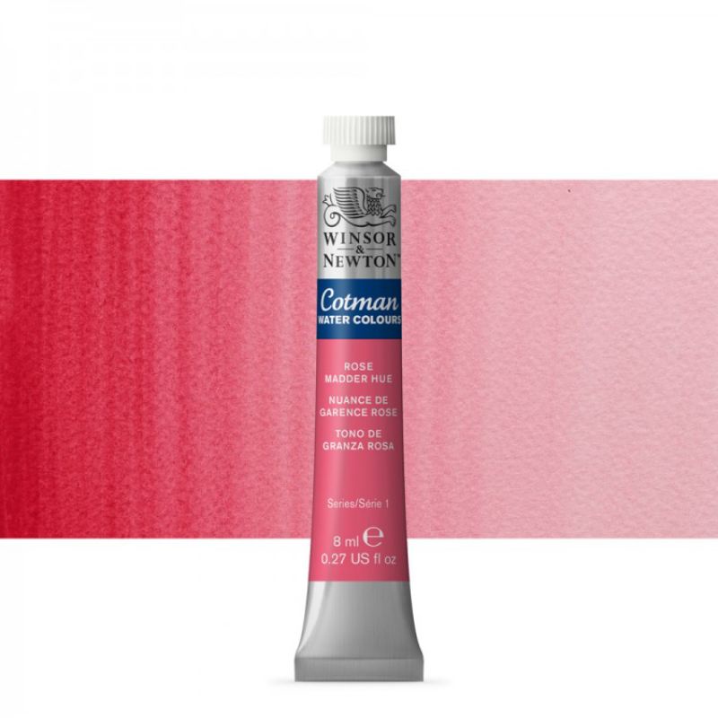 

CAT AIR COTMAN WATER COLOUR TUBE 8 ML ROSE MADDER HUE WINSOR & NEWTON