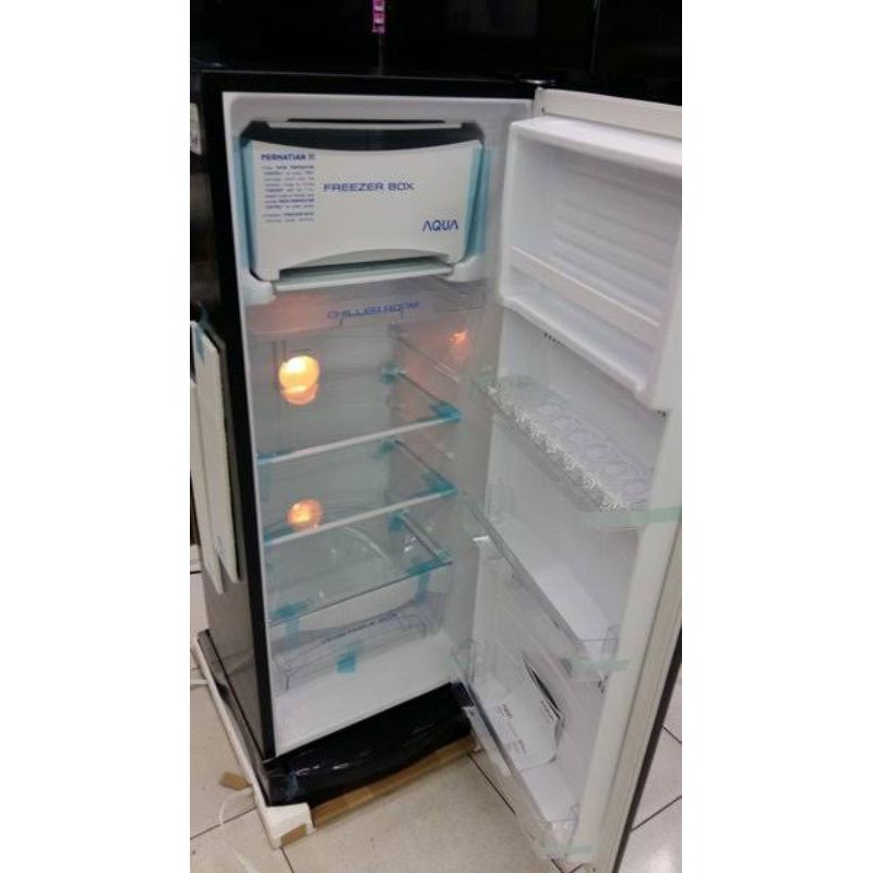Kulkas 1 Pintu Aqua AQR-D205 Kapasitas 165 Liter AQRD205 Low Watt Garansi Resmi Pengganti AQR-D190