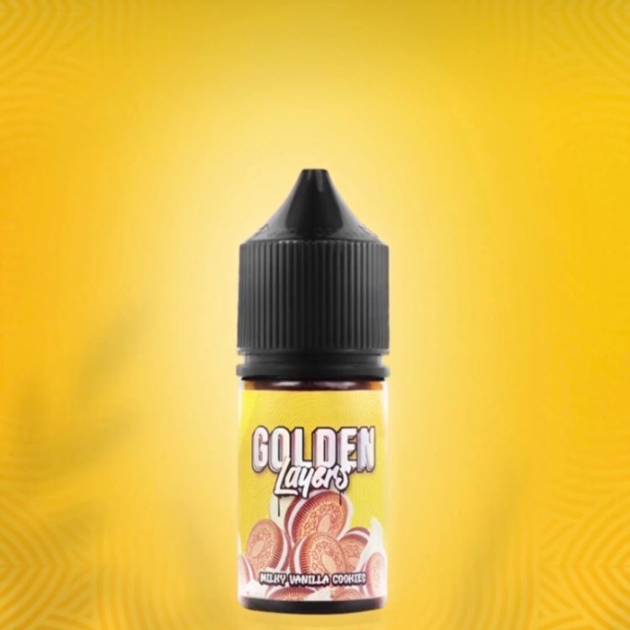 GOLDEN LAYERS 30ML 15MG &amp; 30MG LIQUID GOLDEN LAYERS SALTNIC AUTHENTIC