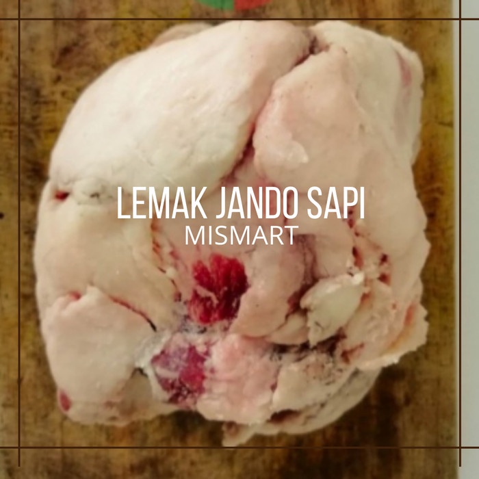 

LEMAK JANDO SAPI / BAHAN BAKSO 500gr
