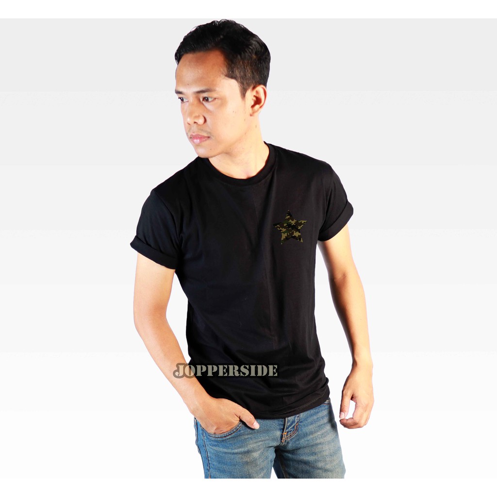 JOPPERSIDE TSHIRT KAOS DISTRO BINTANG ARMY LORENG TACTICAL PRIA ORIGINAL PREMIUM TS62 BB