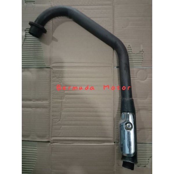 Leheran leher knalpot megapro primus original copotan motor