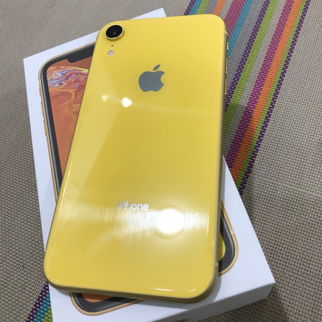 iPhone XR 64gb Yellow Garansi ex inter Fullset | Shopee Indonesia