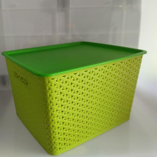 ❊ Tempat Surat Keranjang Surat Keranjang Segi + Tutup Sunlife Narita L ♘