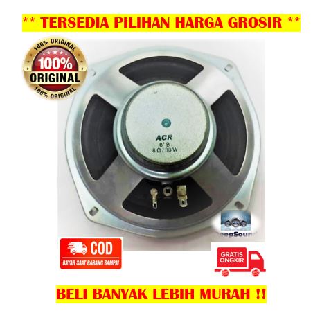 ACR Speaker Ceiling 6 Inch 30 Watt Full Range Original