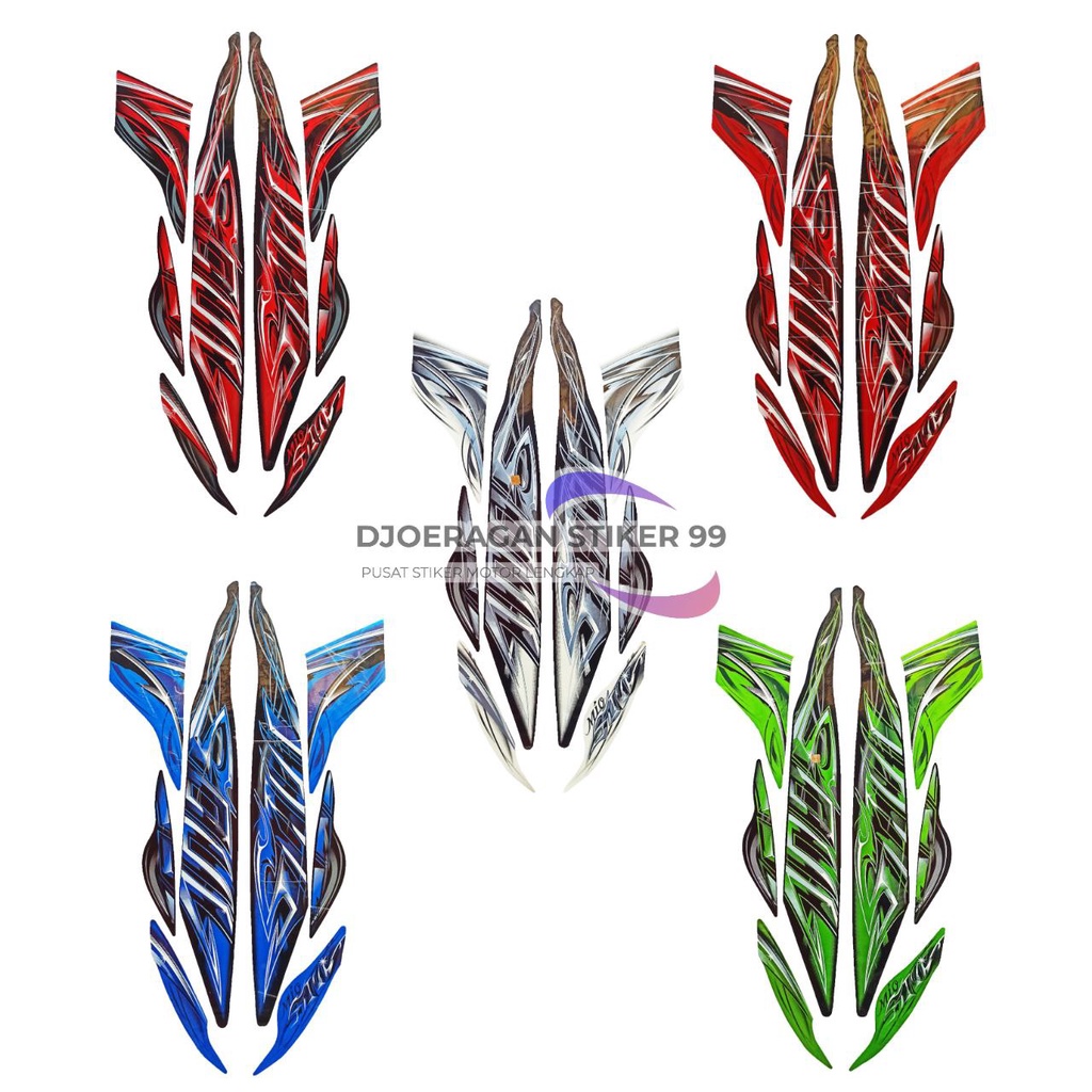 stiker striping yamaha mio soul 2011, striping lis soul 2011, stiker mio soul 2011