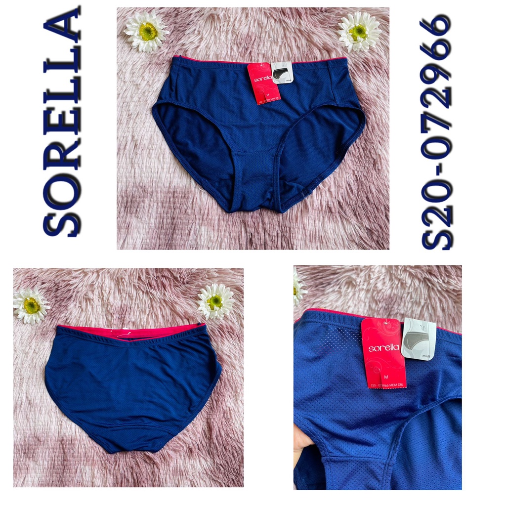 SORELLA CELANA DALAM WANITA SIZE M WARNA NAVY BAHAN NYLON S20-072966