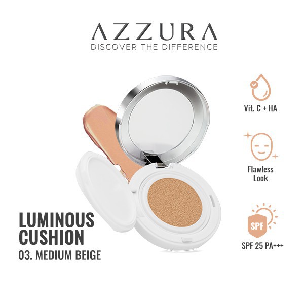 AZZURA Luminous Cushion SPF 25 Pa+++ 15g