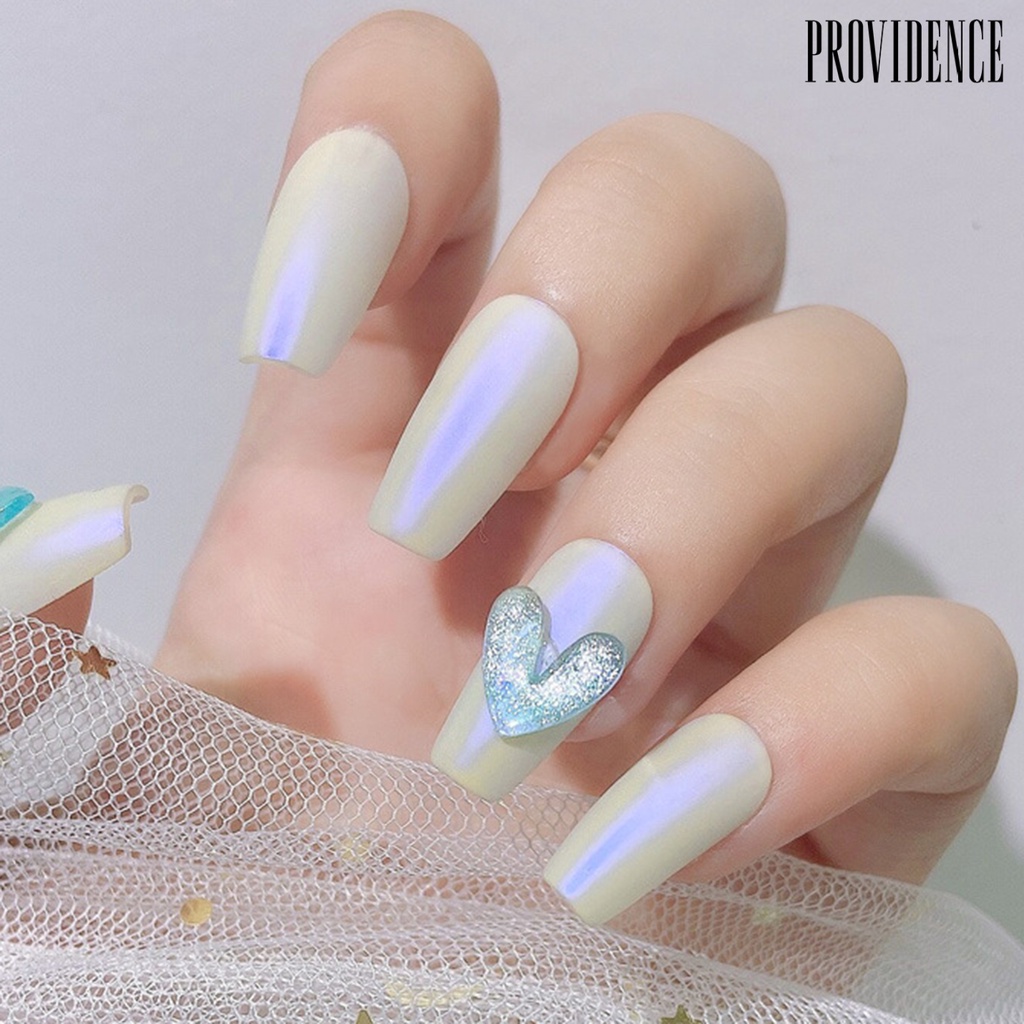 Providence 30pcs / Set Ornamen Berlian Imitasi Bentuk Hati Untuk Dekorasi Nail Art