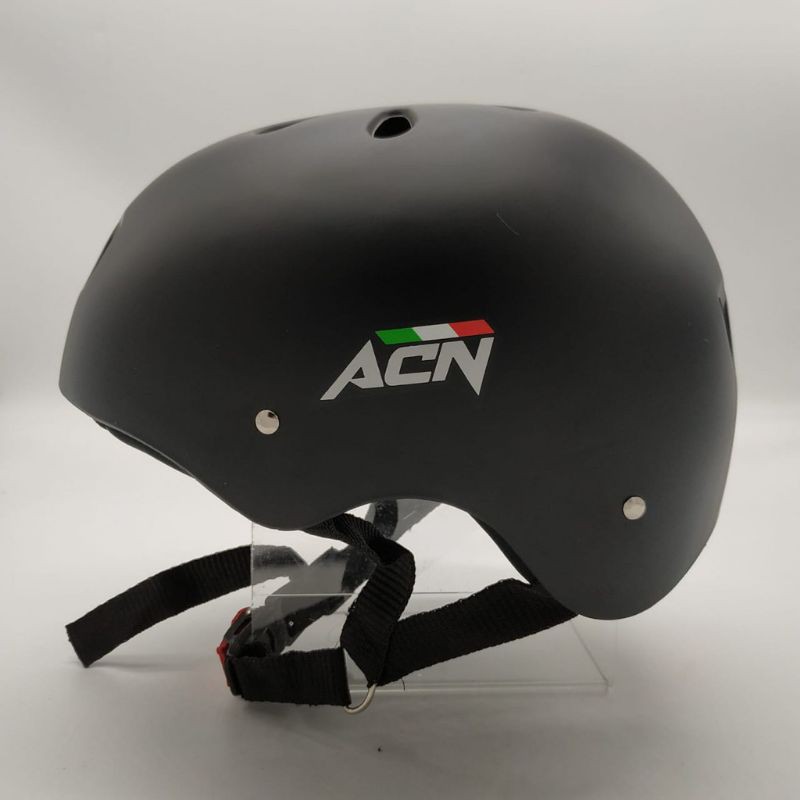 [COD] Helm Sepeda ACN MURAH !! ( Sepeda / Sepeda Lipat / Sepatu Roda / Skuter / Skate )-Hitam Doff