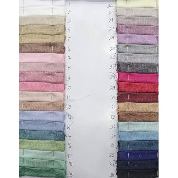 kain linen 100% murni serat linen