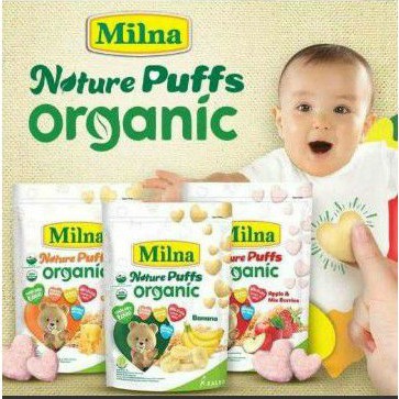 MILNA NATURE PUFFS ORGANIC 15GR