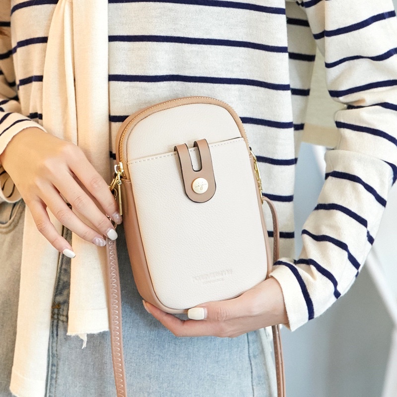 Tas Selempang Kulit Wanita Dompet Hp Cewek Mini Bag 633