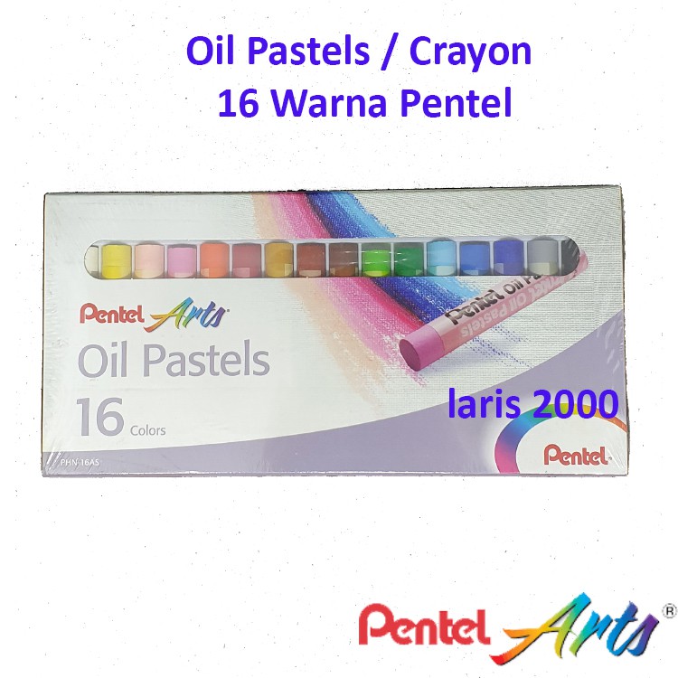 

Oil Pastel / Crayon Pentel 16 Warna