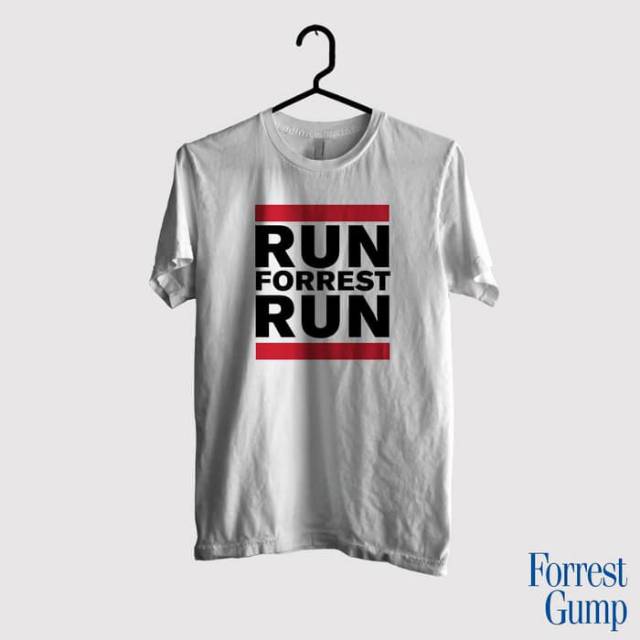 Tshirt Kaos baju run forest run