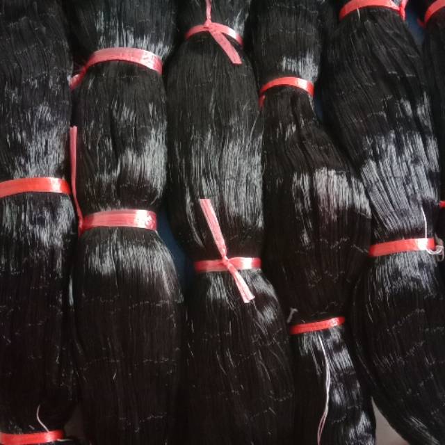 Jaring burung warna hitam 100yds x 5 m benang kuat halus buat burung ruwak ruwak punai perkutut