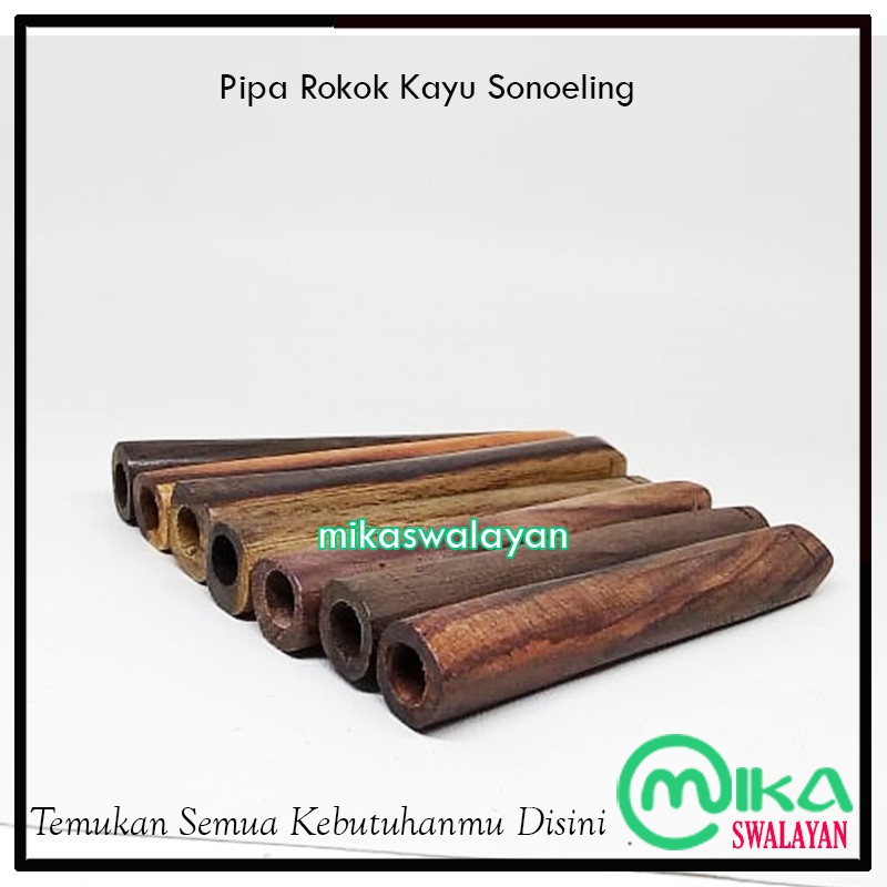 Pipa Rokok Kayu | Pipa Rokok Kayu Asli | Pipa Rokok Kayu Sonokeling Hitam