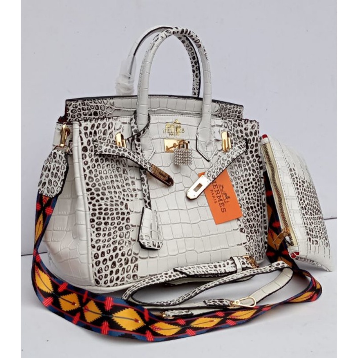 TAS WANITA TOTE BAG 30CM CROKO