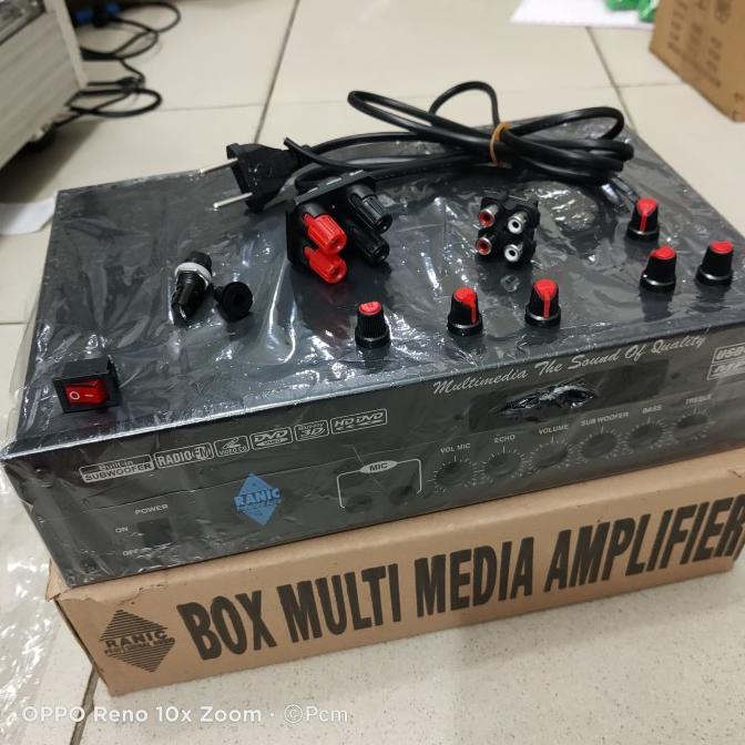 Asesoris Plus Kit Box Besi Amplifier Dragon Ranic Multimedia