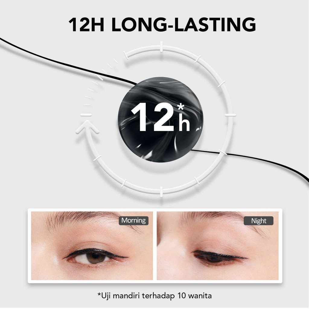 `ღ´ PHINKL `ღ´ Y.O.U express on point eyeliner liquid spidol anti luntur cocok untuk pemula