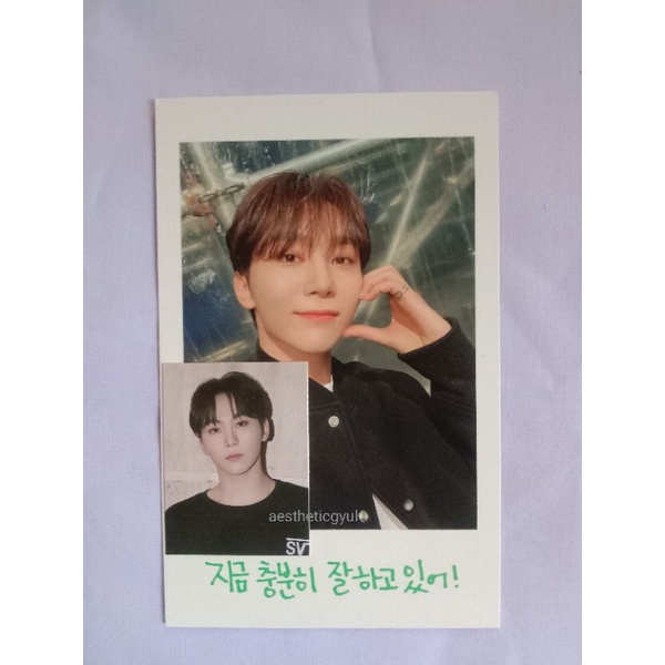 [READY] Sharing Merch Caratland 2022 Instan Photo + Id Photo Seungkwan