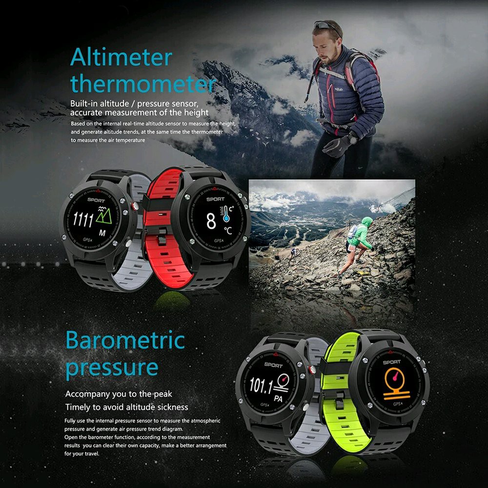 Smartwatch Adventure Gps Altimeter Sports Barometer Thermometer Made For Movemen