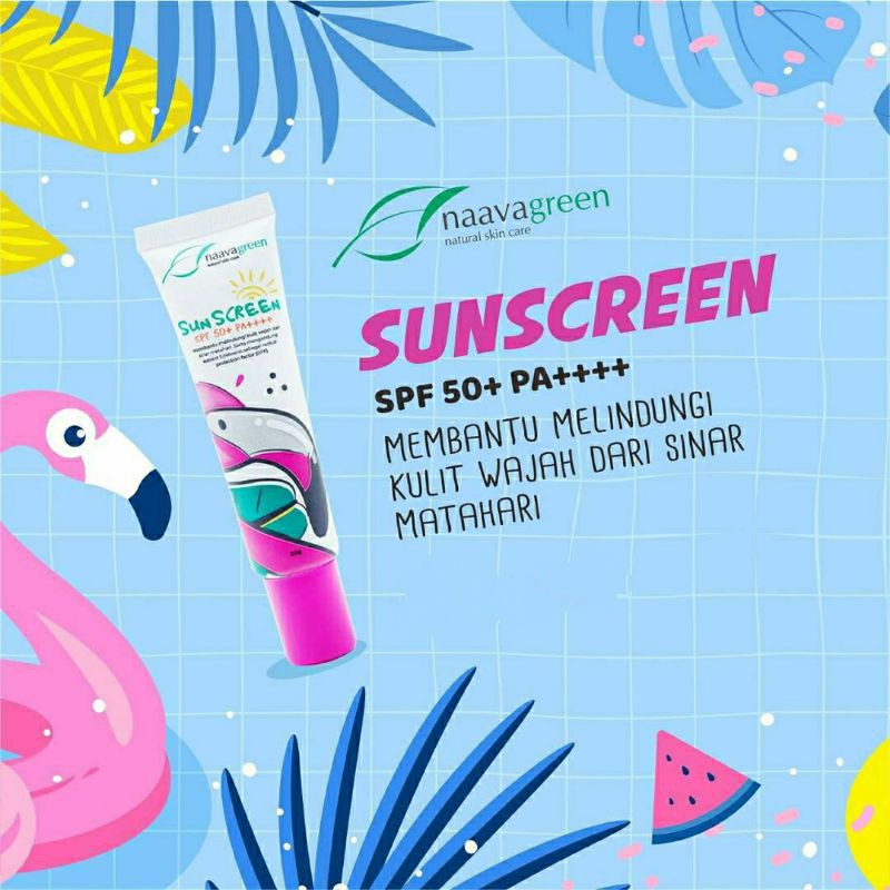 [100%ORI] NAAVAGREEN TIRAI / SUNBLOCK / SUNSCREEN  - NAVAGREEN - NAVA GREEN - NAVAAGREEN - NAVAA GREEN - SUNBLOCK WAJAH