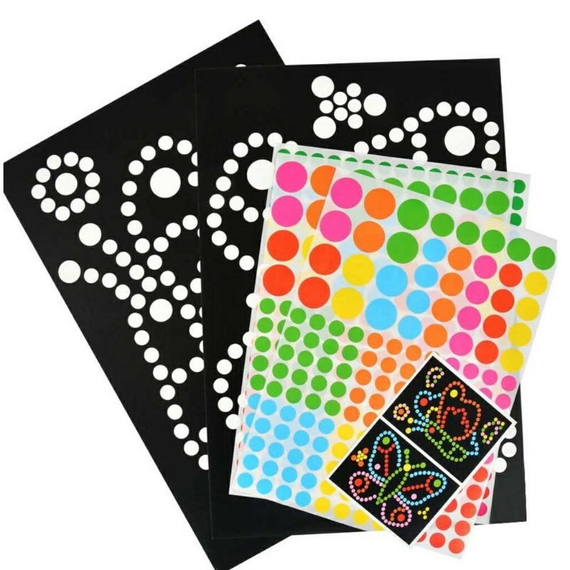 

dot stickers activity sticker mosaic bulat