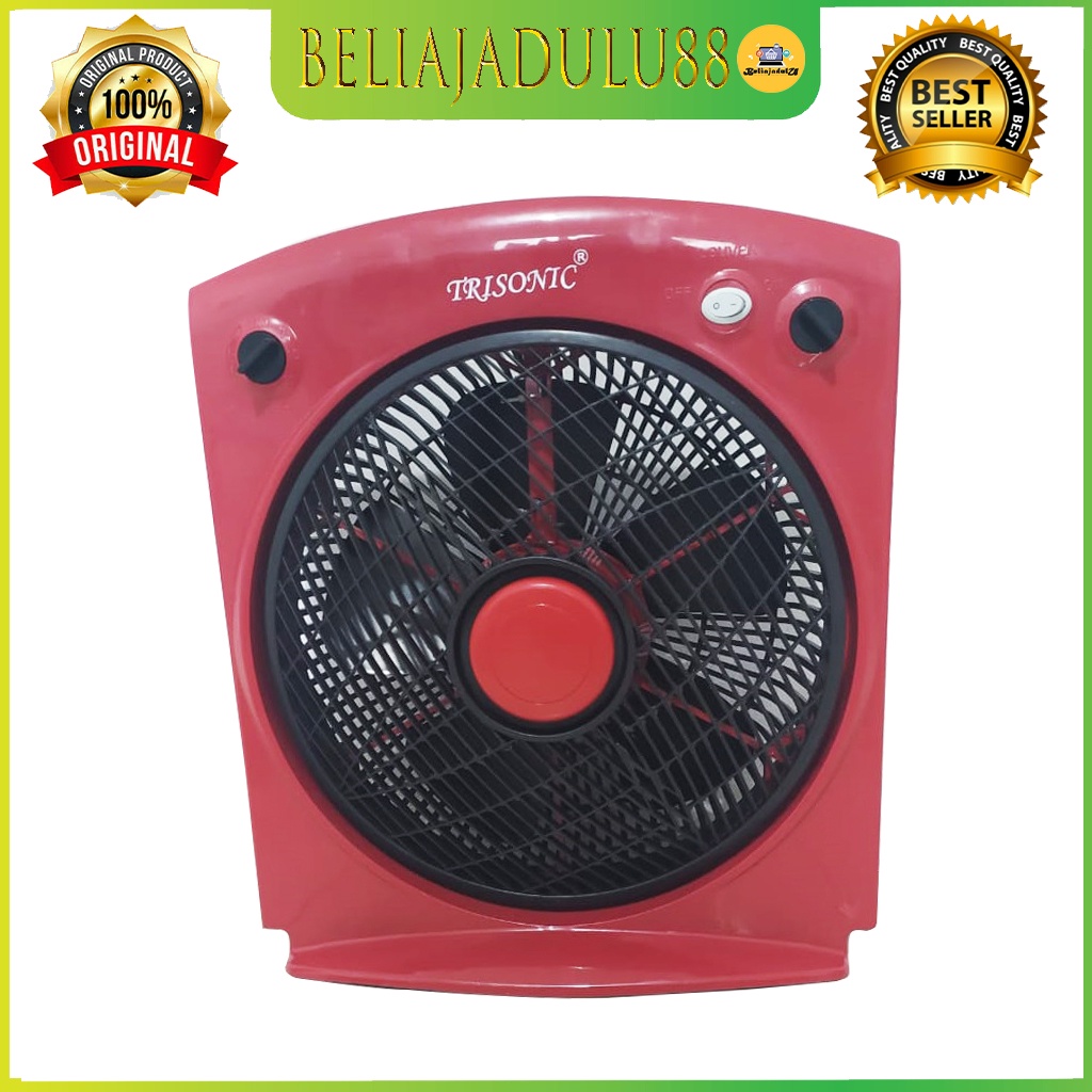 Beliajadulu88 Box fan kipas angin 12 inch trisonik 1208