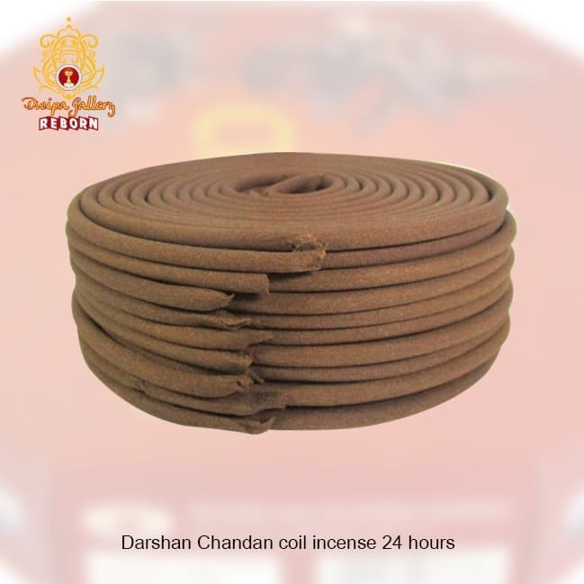 Dupa/ Hio Lingkar Wangi Harum &quot;Darshan&quot; Chandan Coil Incense 24 hours