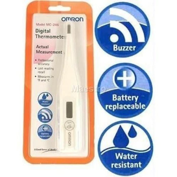 OMRON - DIGITAL THERMOMETHER MC245 MC 246 MC 243 / TERMOMETER DIGITAL / PERAWATAN SUHU BAYI DEWASA