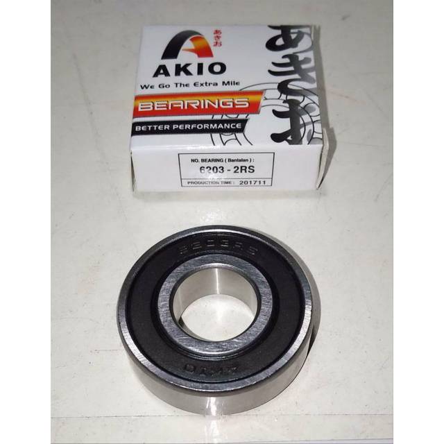 Jual BEARING / KELAKER / KELAHER / LAHER MURAH OBRAL KODE 6203 -2RS ...