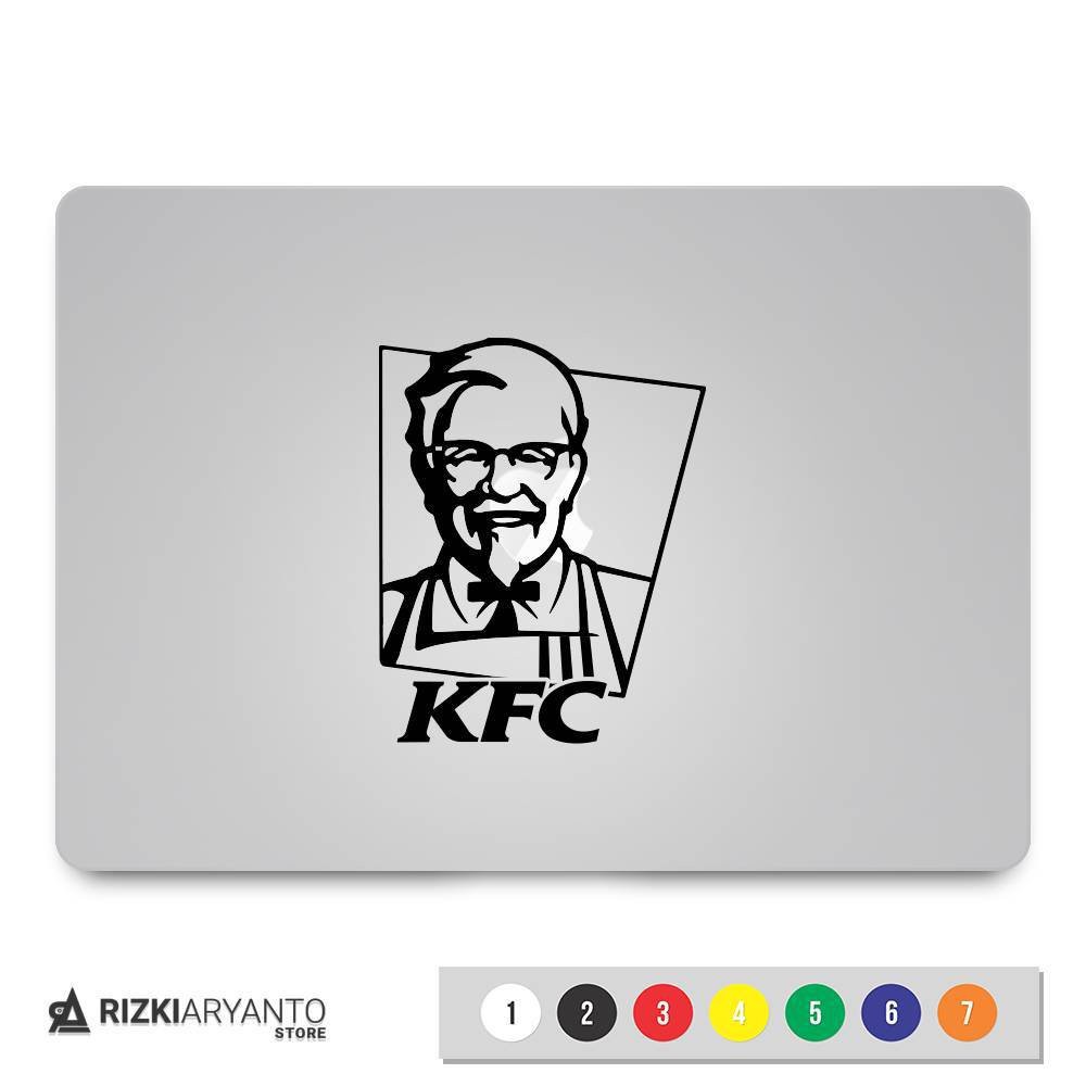 Sticker - Stiker Kentucky Fried Chicken aka KFC Laptop Macbook
