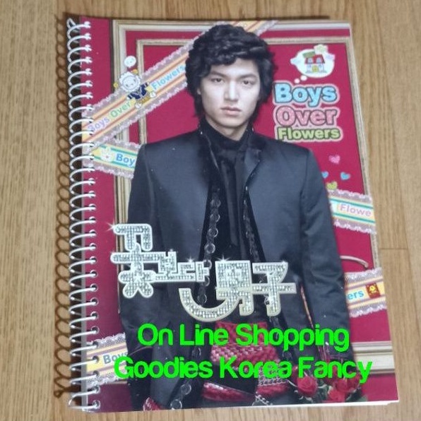 

Buku Spiral Boys Over Flowers No Line Polos Ori Korea Ready Stock