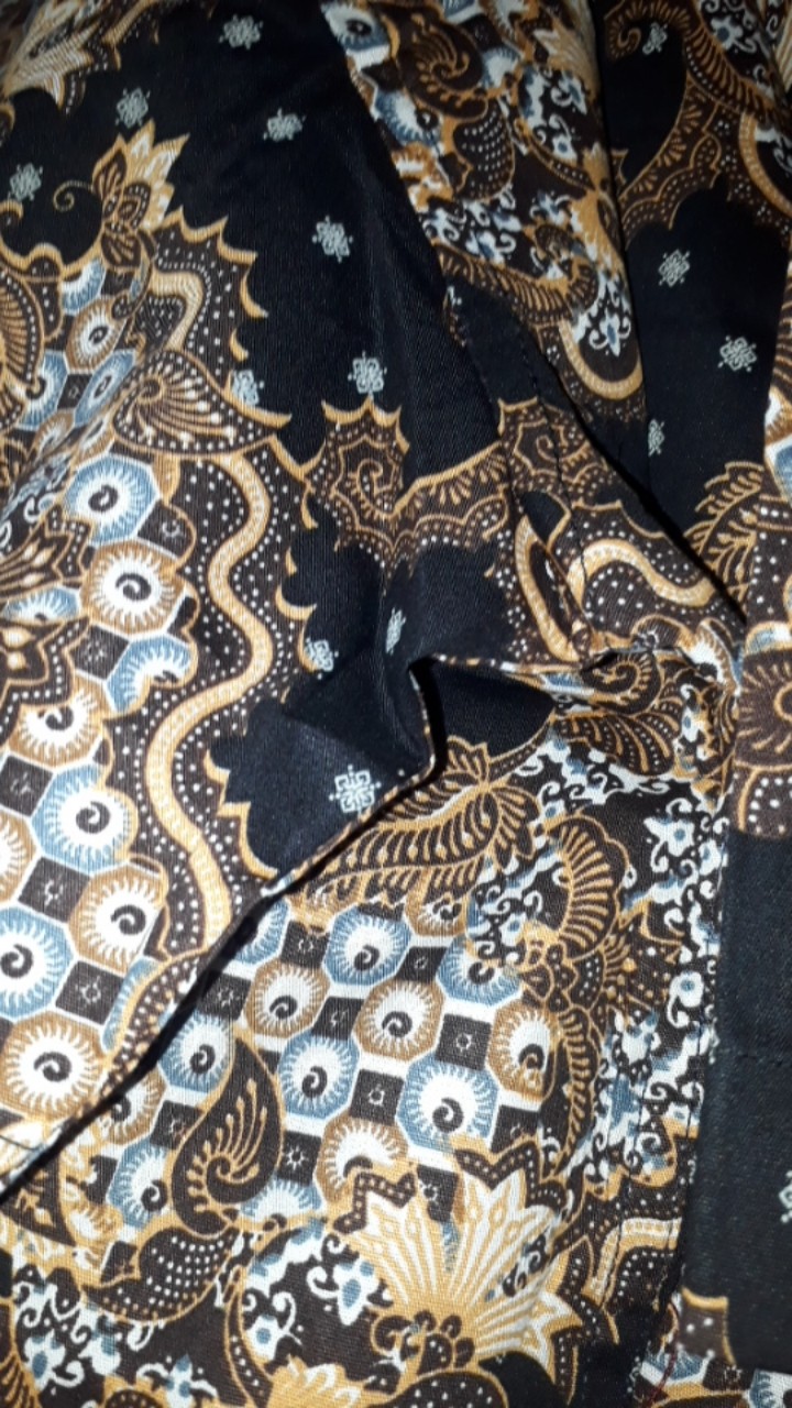 [gridline - R041 & R041-b] Kemeja Batik Pria Katun Lengan Pendek Regular