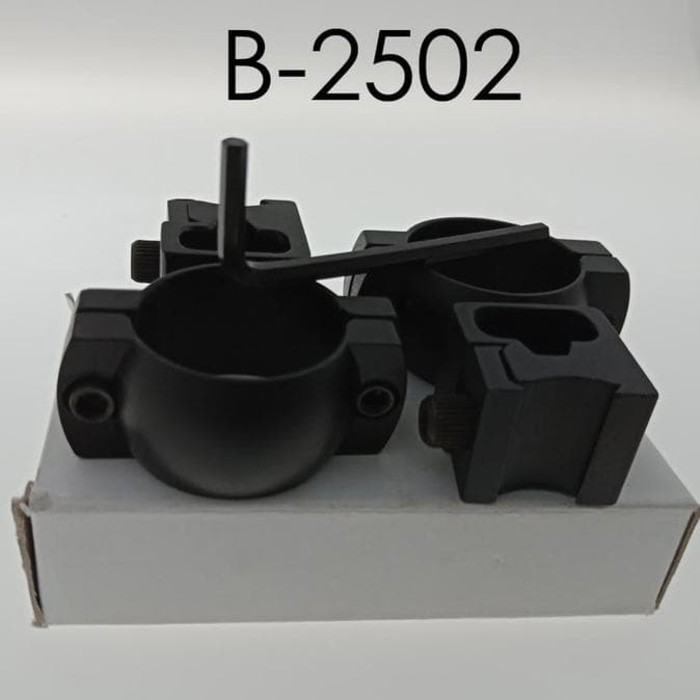 MOUNTING SET UNTUK PENYAMBUNG SCOPE ATAU SENTER B-2502