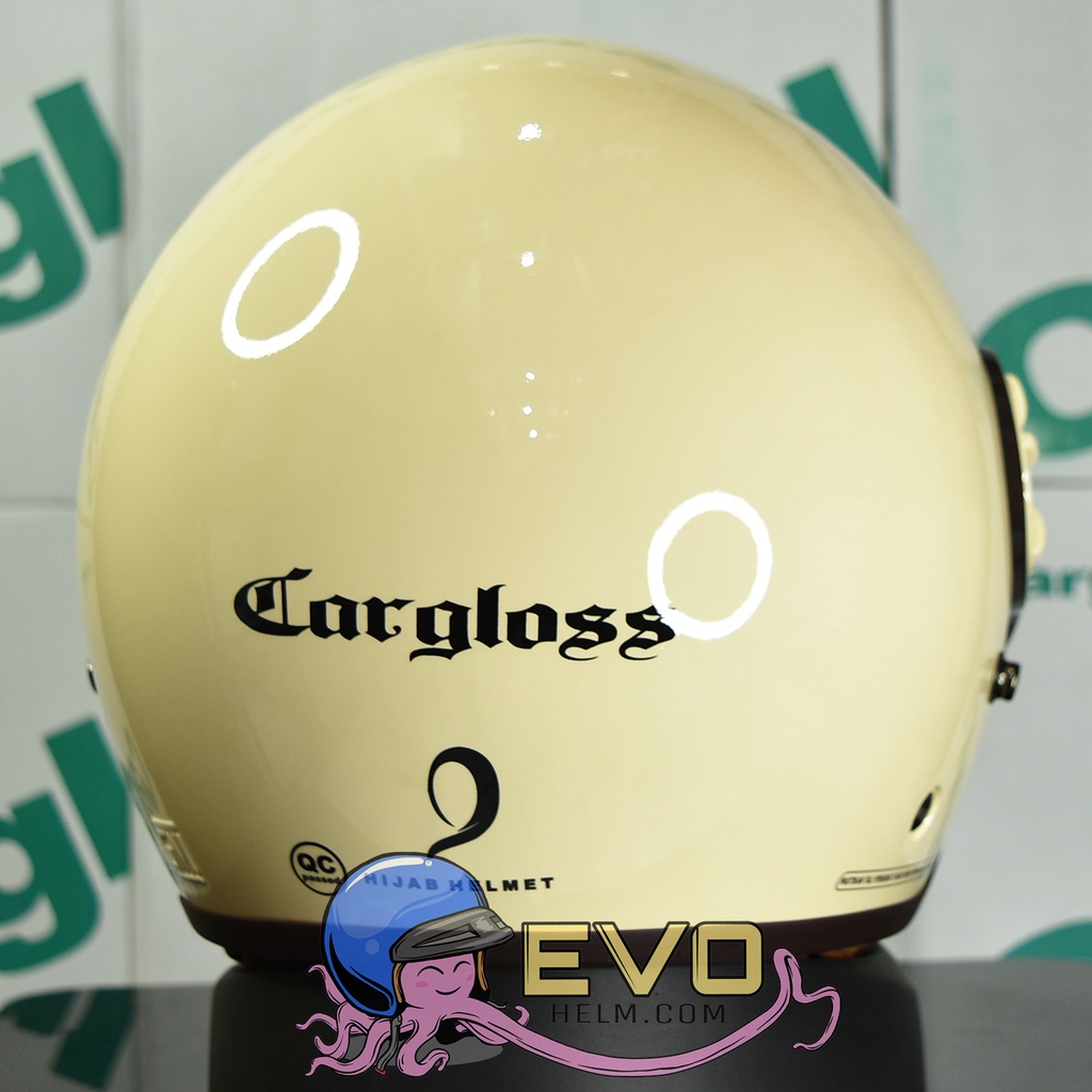 HELM CARGLOSS HIJAB YRH SOLID MOTIF ORIGINAL 100%, CARGLOSS HELMET HIJAB, CARGLOSS OFFICIAL STORE