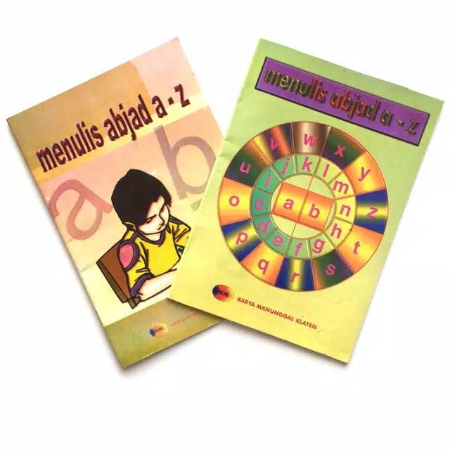 Buku TK & PAUD - Menulis Abjad A - Z