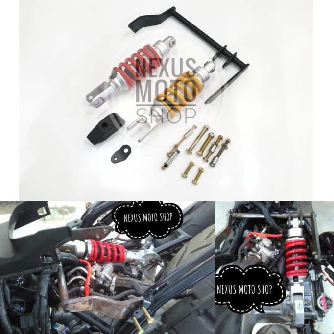 Monoshock aerox 155 shockbreaker NVX 155 breket monoshock AEROX 155 nexusm07 Buru Order