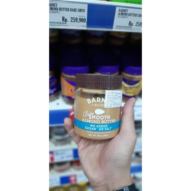 

Barney smooth almodn butter
