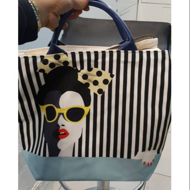 SLING BAG CANVAS POLY PRINTING