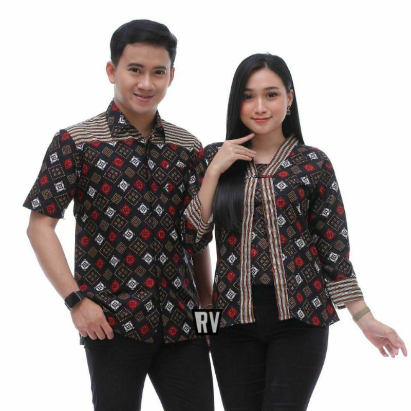 COUPLE BATIK MOTIF SONGKET EXLUSIVE