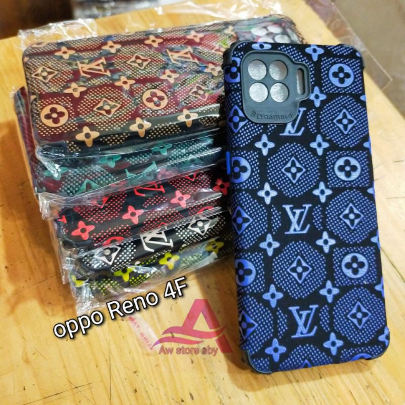 LV Case oppo A33/ A53/ Reno 4/ Reno 4 F/ Reno 4 pro Protect Camera LV