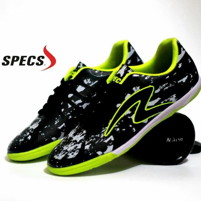 SEPATU FUTSAL PRIA SPECS BARRICADA ULTIMA HITAM HIJAU zuki store