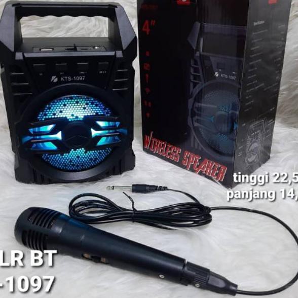 ☝ Speaker bluetooth kts 1097/1080 +mic Mega bass ▼