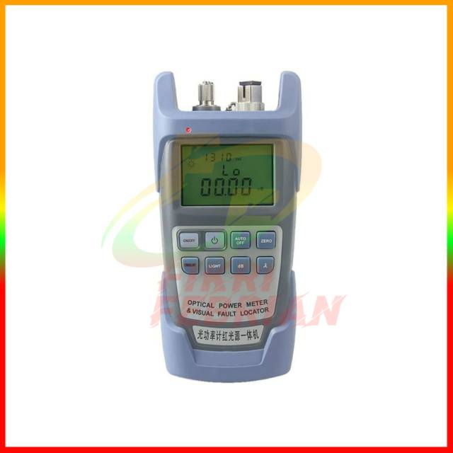 OPM 2 in 1 OPM + VFL 10 MW Biru Optical Power Meter Fiber Optik