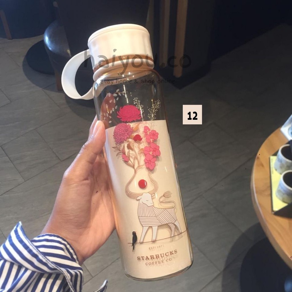 Tumbler Starbucks Chinese New Year 2021 Ox Golden Water Bottle (Tumbler Starbucks Winter 2021)