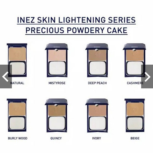 INEZ Compact Powder - Make Up Wajah Refill Precious Powder Cake