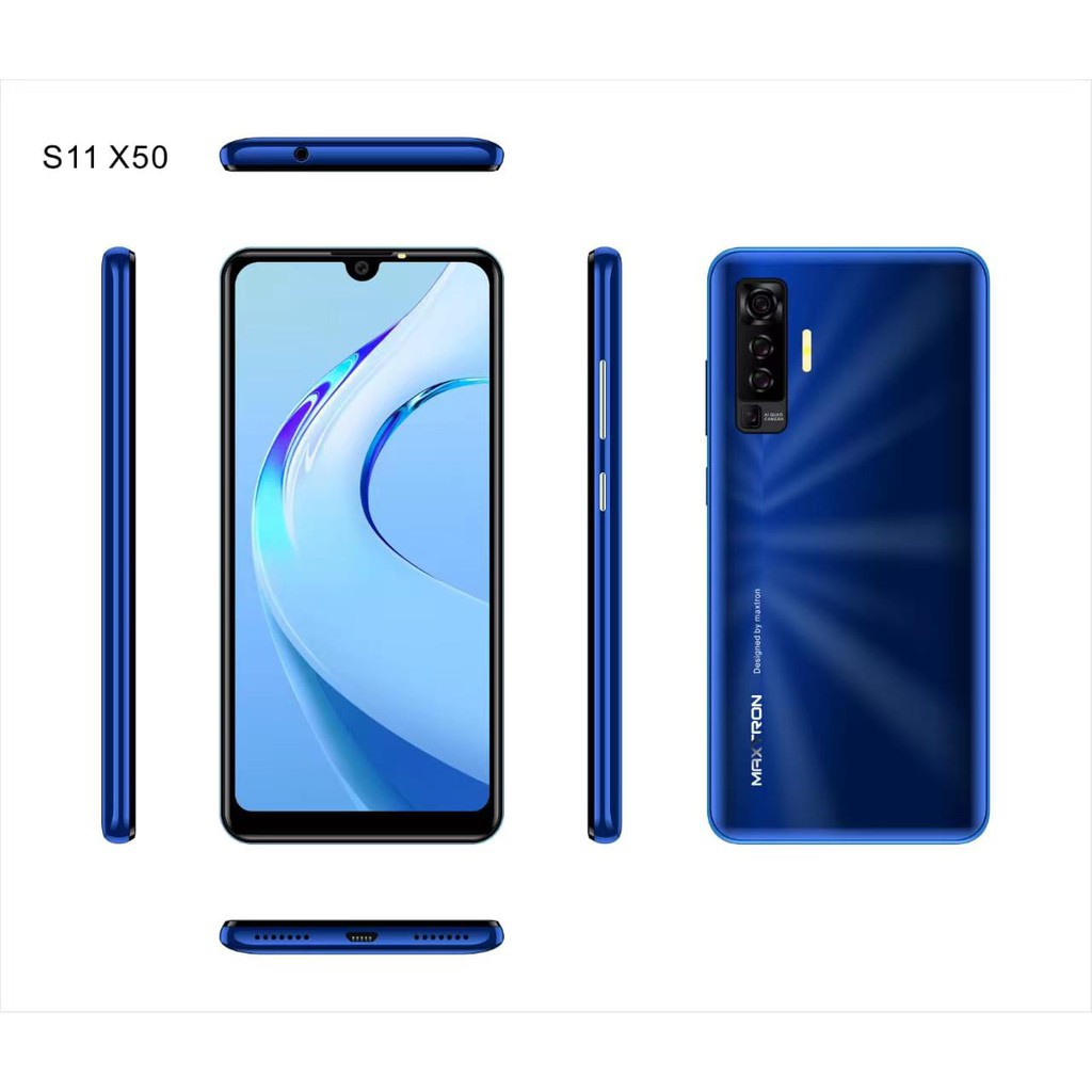 Maxtron S11 X50 6.26'' RAM 3GB/16GB 4G Smart Phone Android Garansi Resmi 1 Tahun